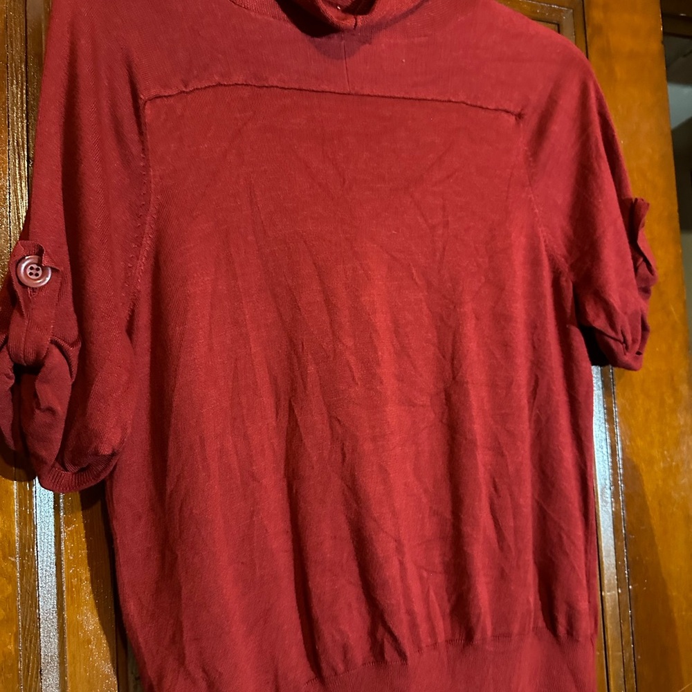 Plus Size Cow Neck Sweater - Picture 2 of 5